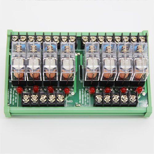 8路继电器模组模块plc放大板 idec和泉rj2s-cl 220v
